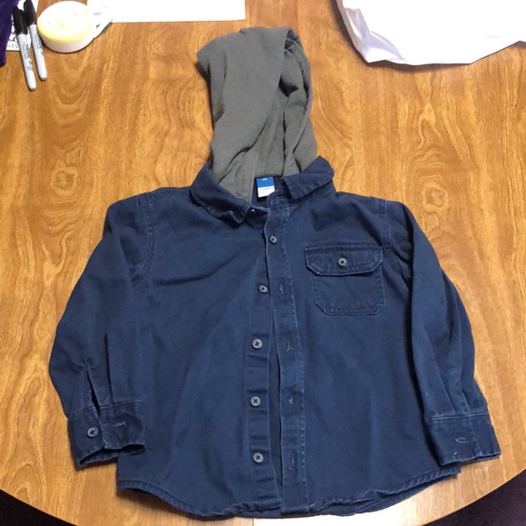 Old Navy Boys Button up Shirt/Jacket size 4 t - Picture 1 of 7